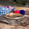 Gold-Tone Eternity Stretch Bangle – Pearls, Turquoise, or Crystals