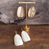 Elongated Shield Minimalist Earrings – Gold or Silver