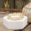 Gleam Links – Chunky Chain Stretchy Bracelet with Crystal Accents