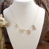 All Your Favorite Things – Dainty Multi-Charm & Pearl Necklace