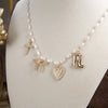 All Your Favorite Things – Dainty Multi-Charm & Pearl Necklace