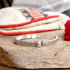 Timeless Layering Textured Bangles Bracelets Silver tone 8 styles