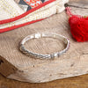 Timeless Layering Textured Bangles Bracelets Silver tone 8 styles