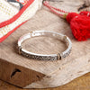 Timeless Layering Textured Bangles Bracelets Silver tone 8 styles