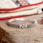 Timeless Layering Textured Bangles Bracelets Silver tone 8 styles