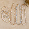 Pastel Drift – Mixed Bead Necklace in Soft Hues