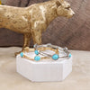 Desert Orbit – Turquoise Station Stretch Bangle