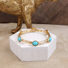 Desert Orbit – Turquoise Station Stretch Bangle