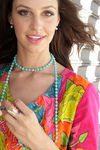 Mini Dress Colorful Tunic - Colorful Pink