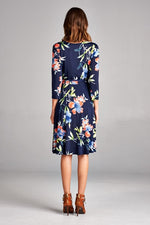 Midi Floral Dress
