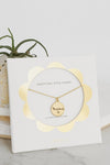 Mama - 24K Gold Plated Coin Dainty Necklace