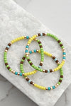Colorful Beads Bracelet set