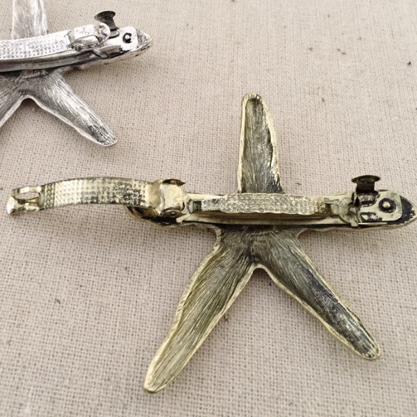 Starfish Hair barrette clip